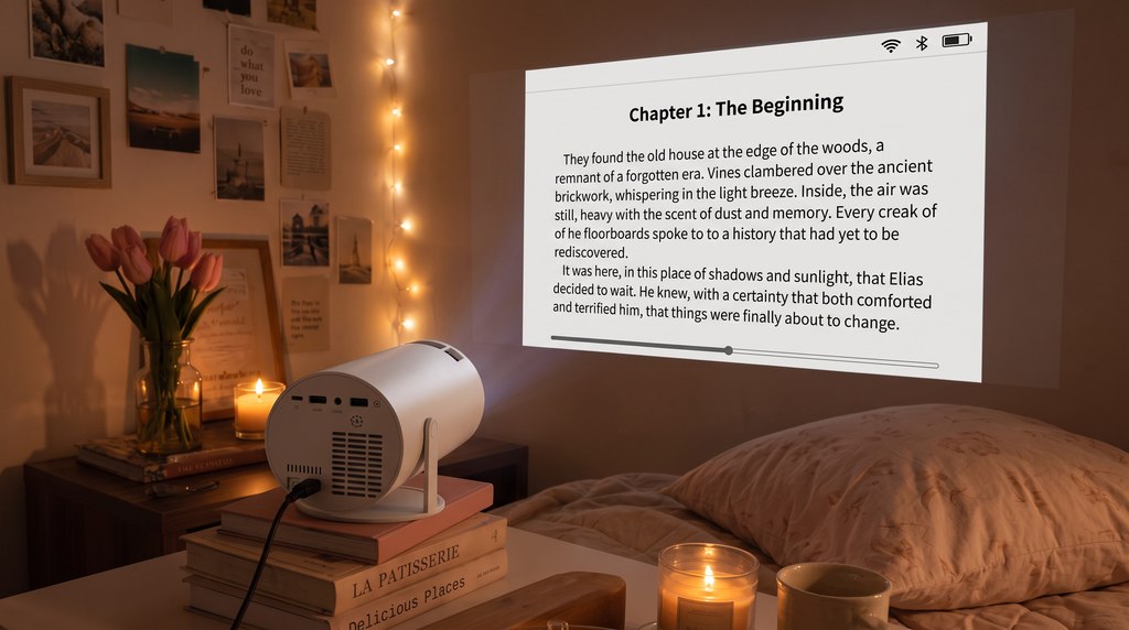 Beamory — Hands-Free Reading Projector